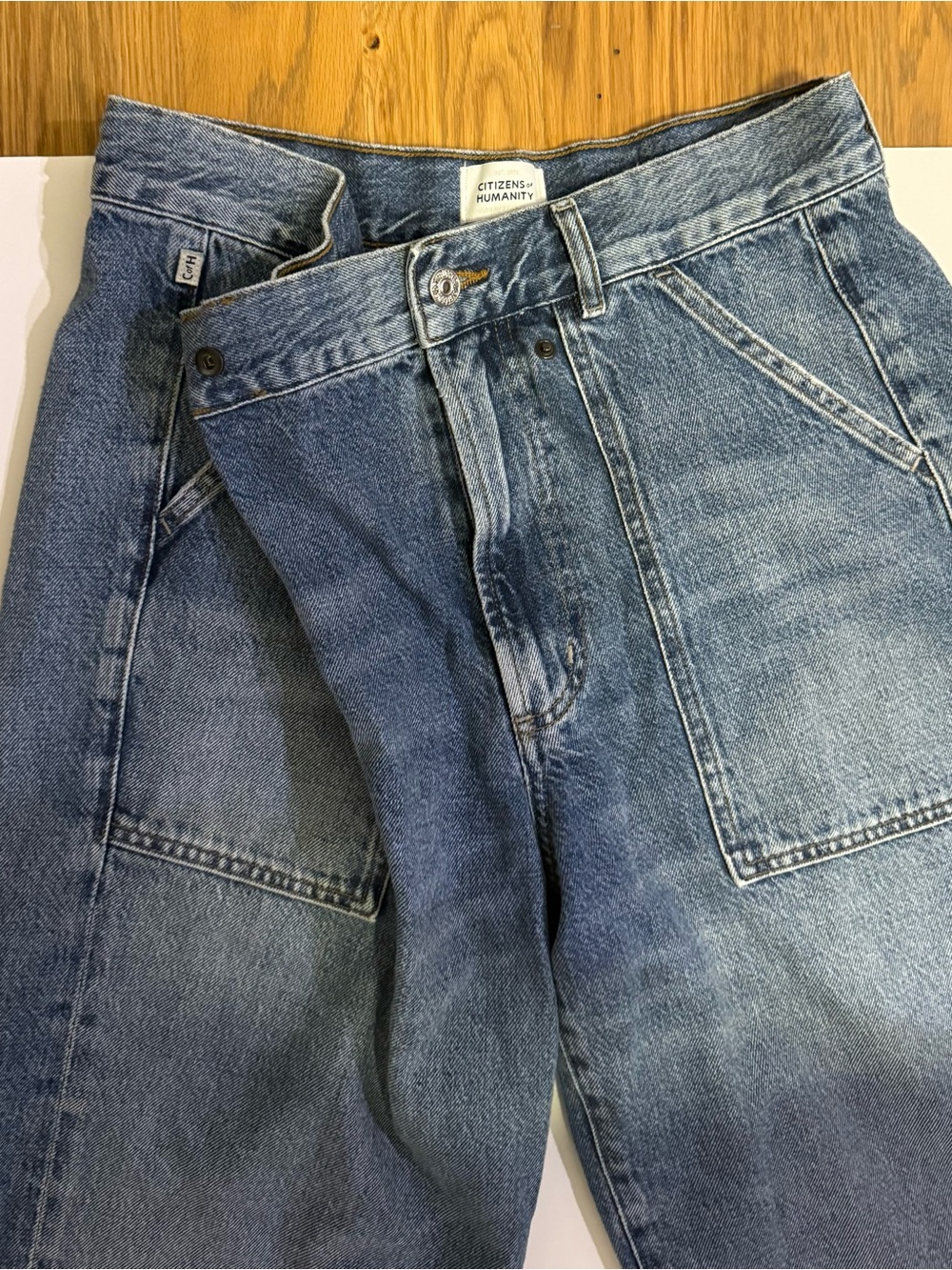 Citizens of Humanity Ines Utility Trouser Jeans - Size 27 - Picture 9 of 14